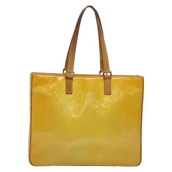 LOUIS VUITTON Monogram Vernis Columbus Tote Bag Gris M91028 - Picture 2 of 12